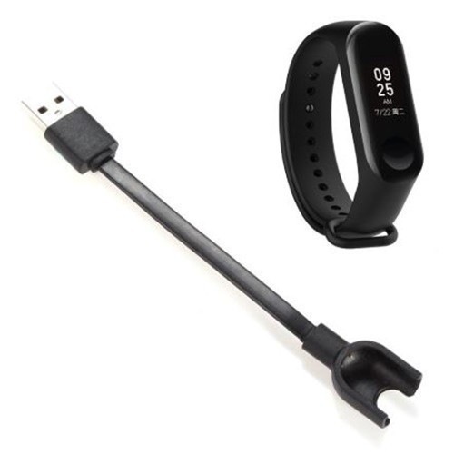 Dây cáp sạc TPE USB 21cm cho Xiaomi Mi Band 3