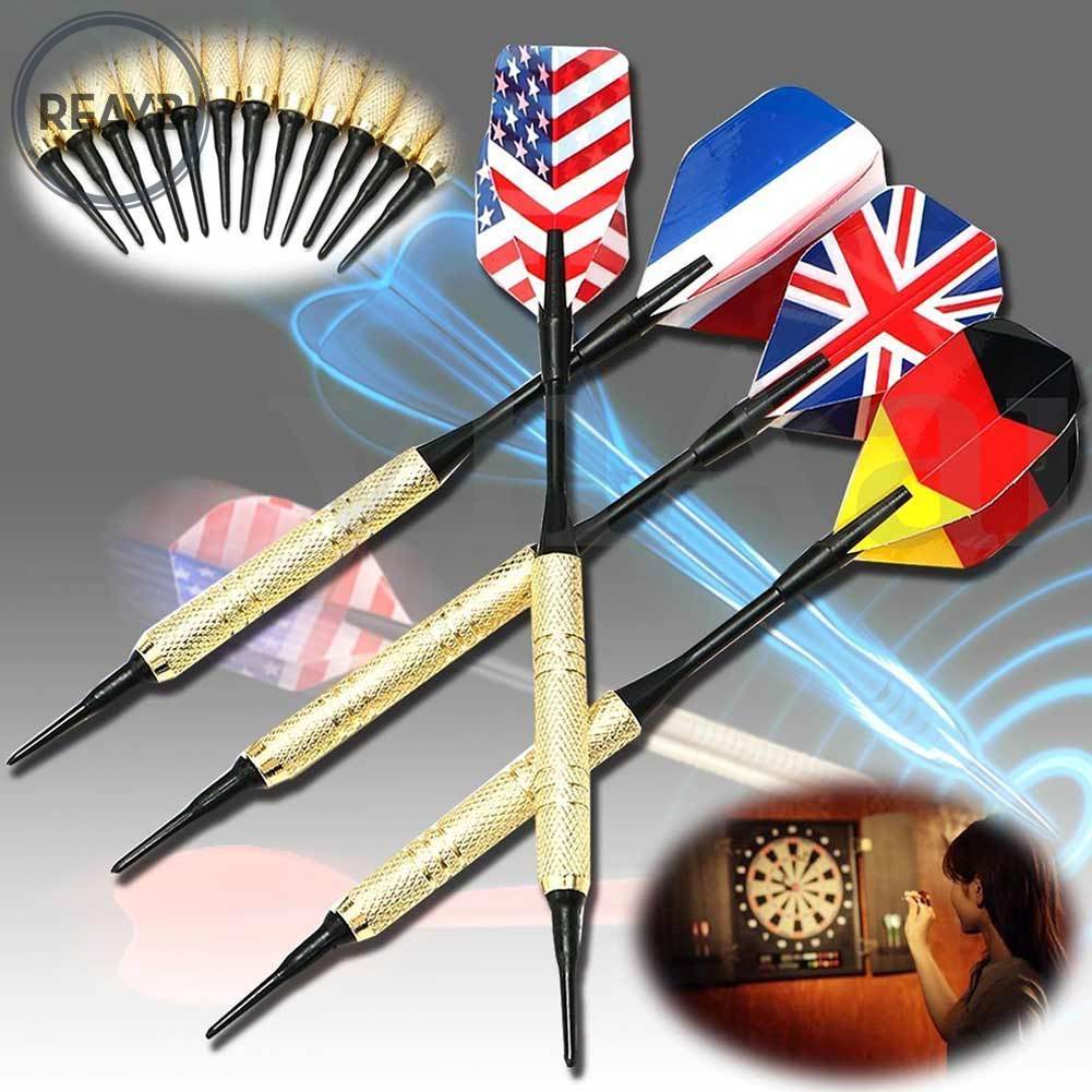 Set 12 phi tiêu bằng đồng thau kèm đầu phi tiêu