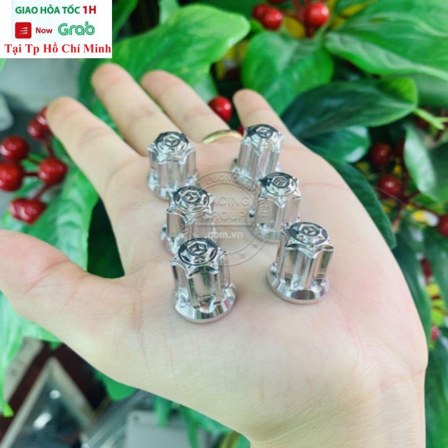 Chụp Van Vòi Salaya Chất Liệu Inox Không Xuống Màu Gắn Cho Mọi Loại Xe (Giá 1 Cặp )