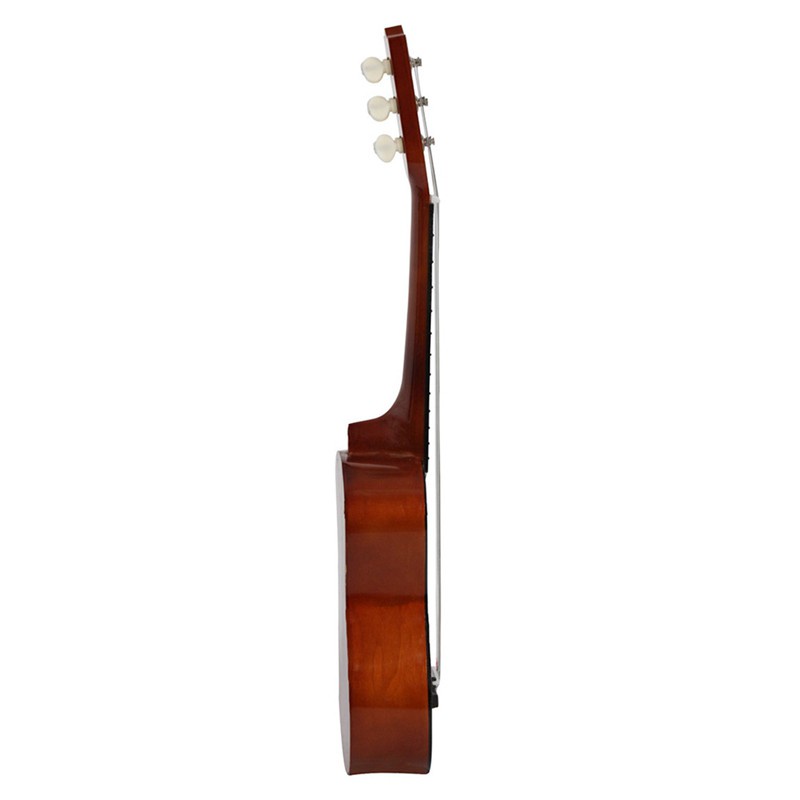 Đàn Guitar Bass Gỗ Mini 6 Dây 21 Inch Kèm Miếng Gảy Đàn