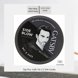 Sáp Wax Tóc Tạo Kiểu Cho Nam Giới Gatsby 75g