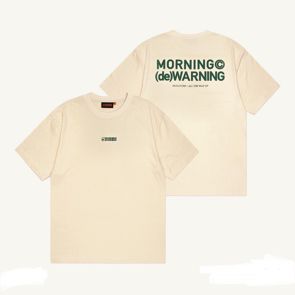 Áo thun form rộng unisex The Godmother MORNING WARNING