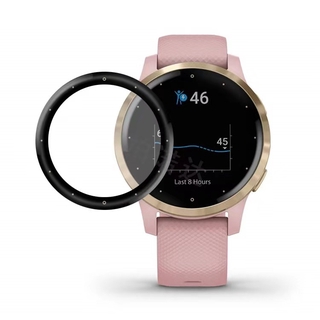 Kính Cường Lực 3D Bảo Vệ Màn Hình Đồng Hồ Cho Garmin Vivoactive 4s / Garmin Active S