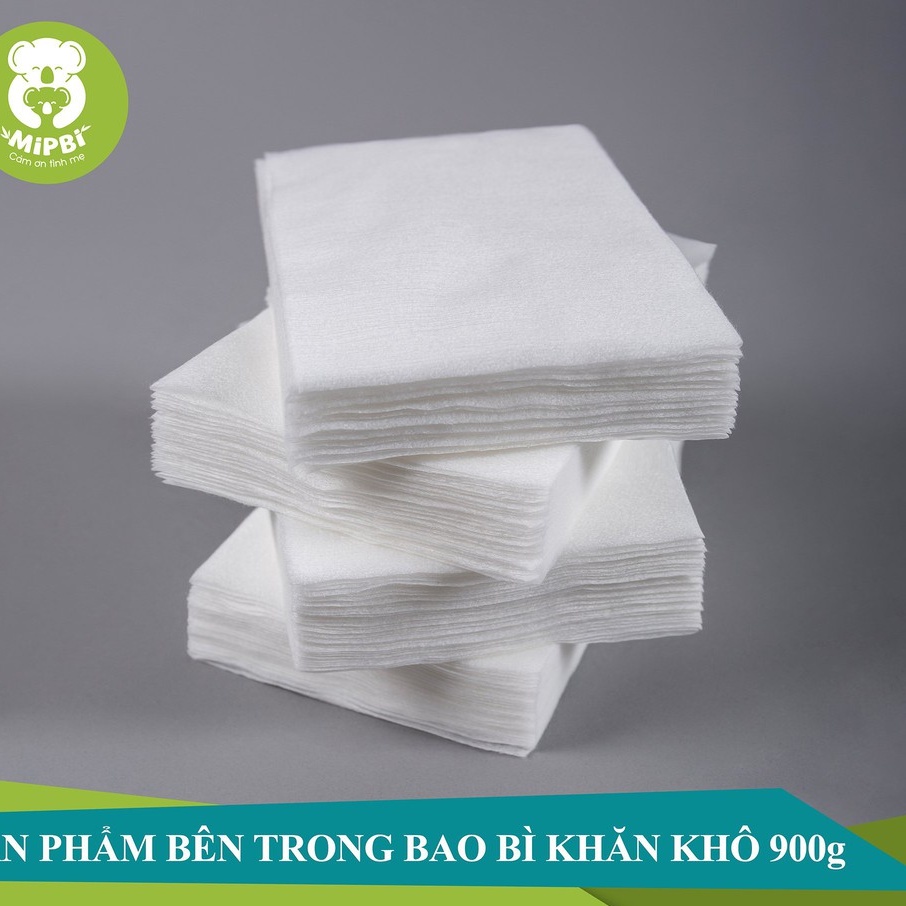 [CHÍNH HÃNG] Khăn khô đa năng tiện dụng &amp; an toàn cho mẹ và bé Mipbi