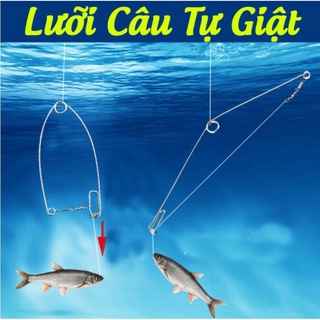 Lưỡi câu cá tự động giật cao cấp