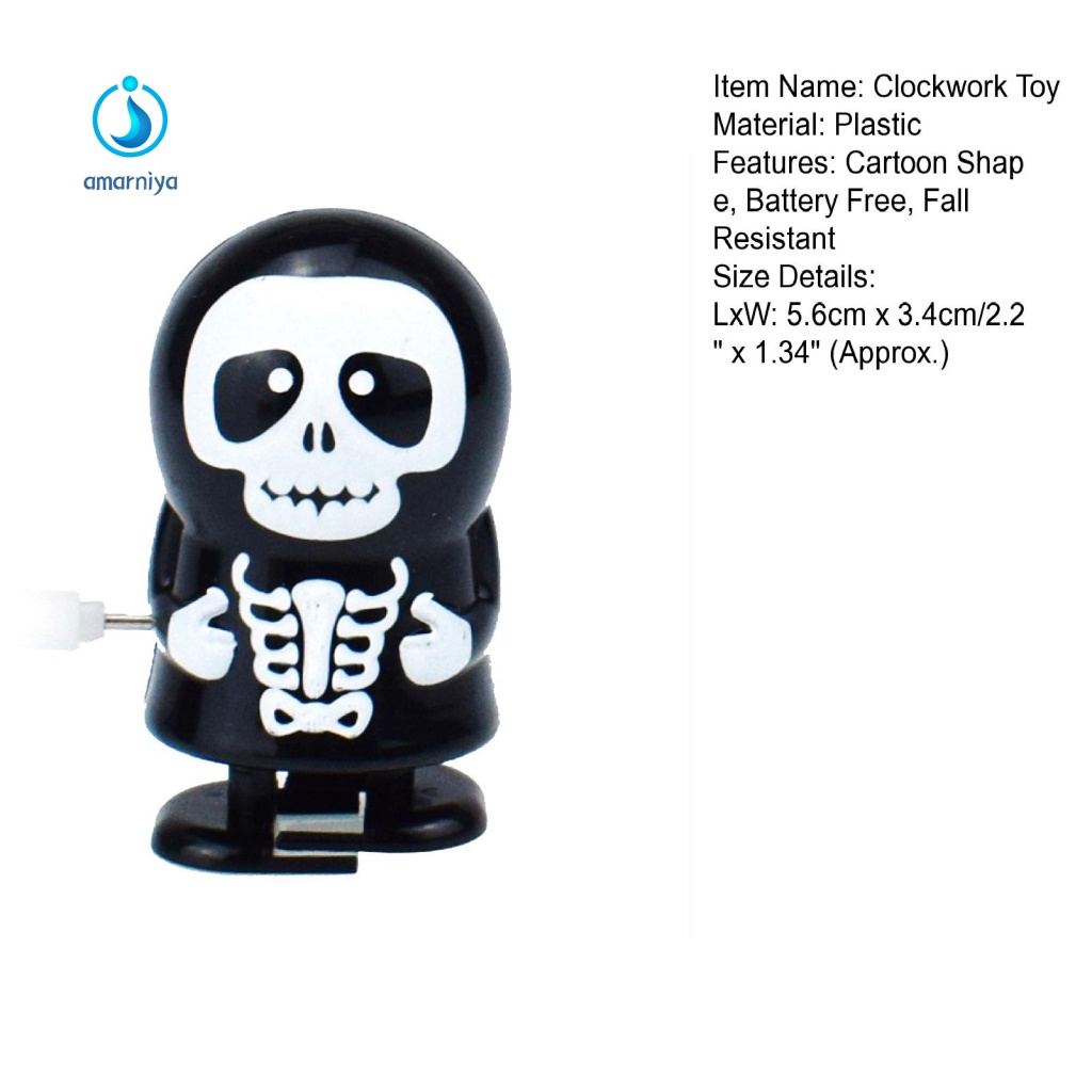 Bộ Xương Zombie Lên Dây Cót Dễ Thương Vui Nhộn Cho Bé