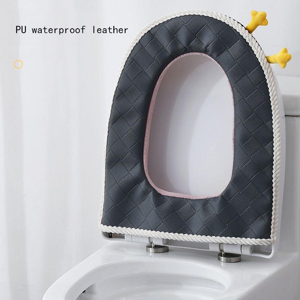 Vỏ Bọc Bệ Ngồi Toilet Giữ Ấm Không Thấm Nước Dễ Vệ Sinh