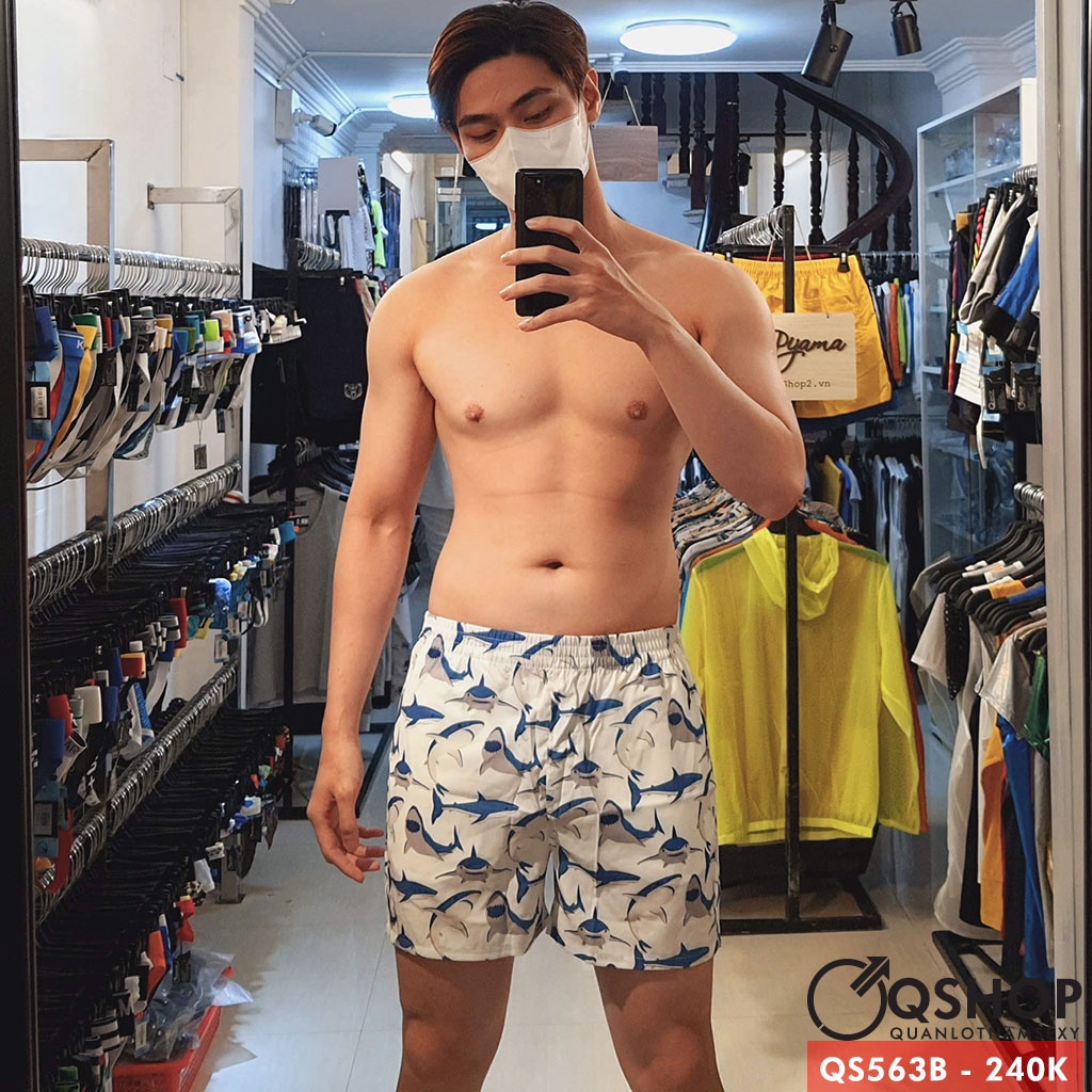 Quần short đi biển, đi chơi QSHOP QS563