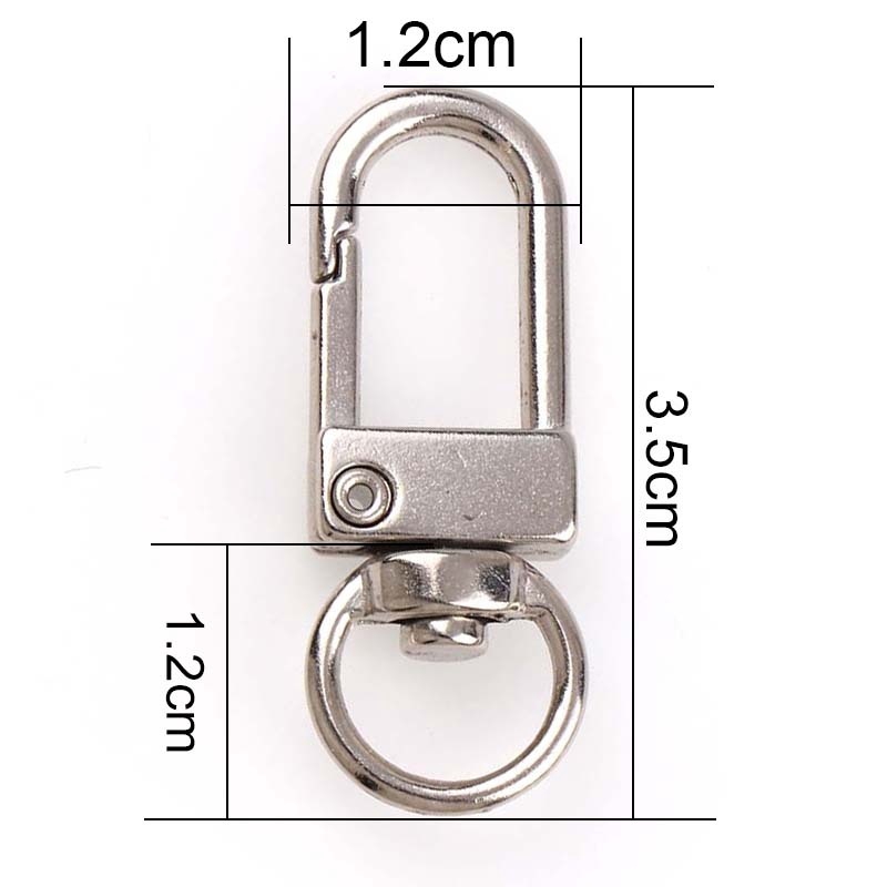 Set 5 móc khoá nối trang sức bằng kim loại tiện dụng