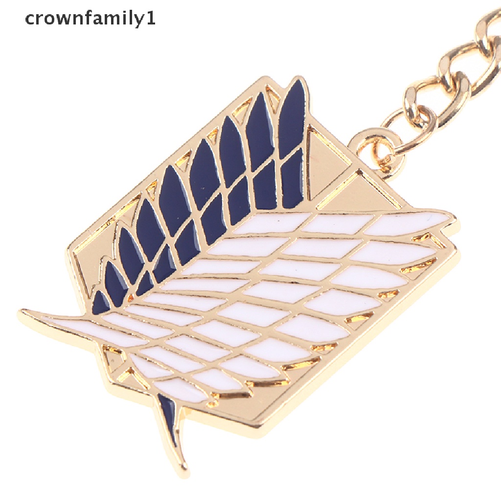 [crownfamily1] Móc Khóa Hình Đôi Cánh Hóa Trang Shingeki No Kyojin