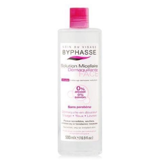 Nước tẩy trang BYPHASSE Solution Micellaire Face