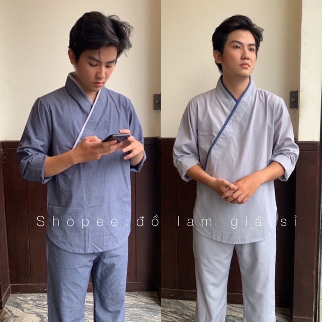 ĐỒ LAM ĐI CHÙA # NHẬT NAM KHÔNG THÊU KATE & XÔ