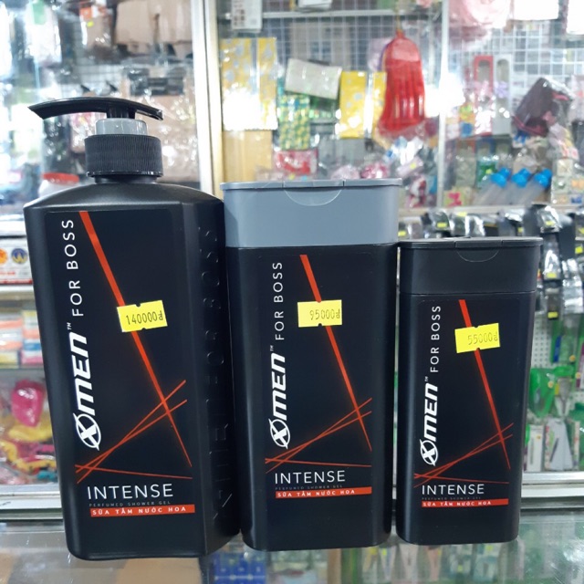 Sữa tắm nước hoa Xmen For Boss 180g-380g-650g