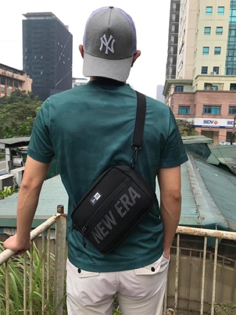 Túi nam đeo chéo Newera QASA, Túi đeo chéo thời trang Hàn quốc nhiều ngăn vừa ipad chống nước | BigBuy360 - bigbuy360.vn