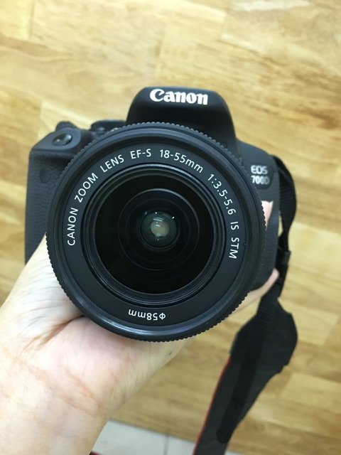 [CHÍNH HÃNG] Máy Ảnh CANON 700D kèm Lens 18-55 is STM