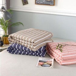 chăn hè cotton muji kiểu dáng Nhật Bản - Mềm,Thoáng,Nhẹ,đắp là phê