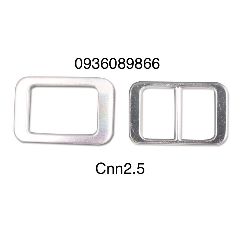 Set 10 bộ phôi, xương đai khoen thắt lưng bọc vải bản 2,5cm