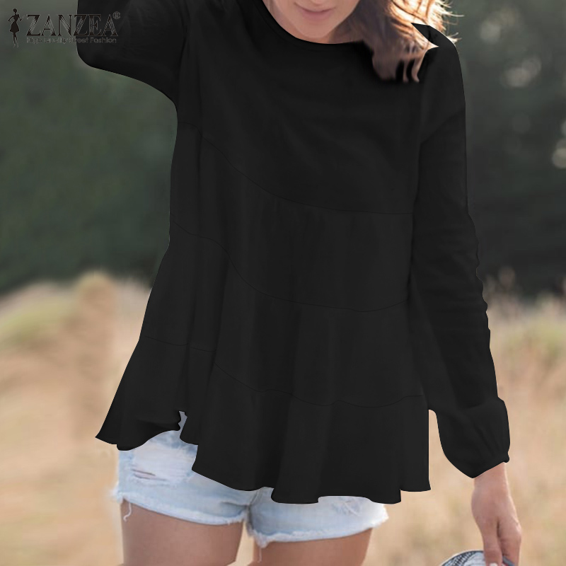 Áo Nữ ZANZEA Tay Dài Thời Trang Thanh Lịch