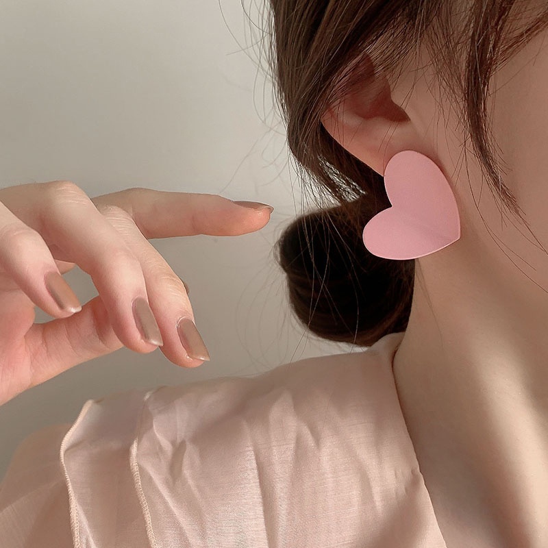 Khuyên Tai Dáng Dài Đính Nơ/Trái Tim/Nơ Dễ Thương Thời Trang Mùa Hè Mới 2023