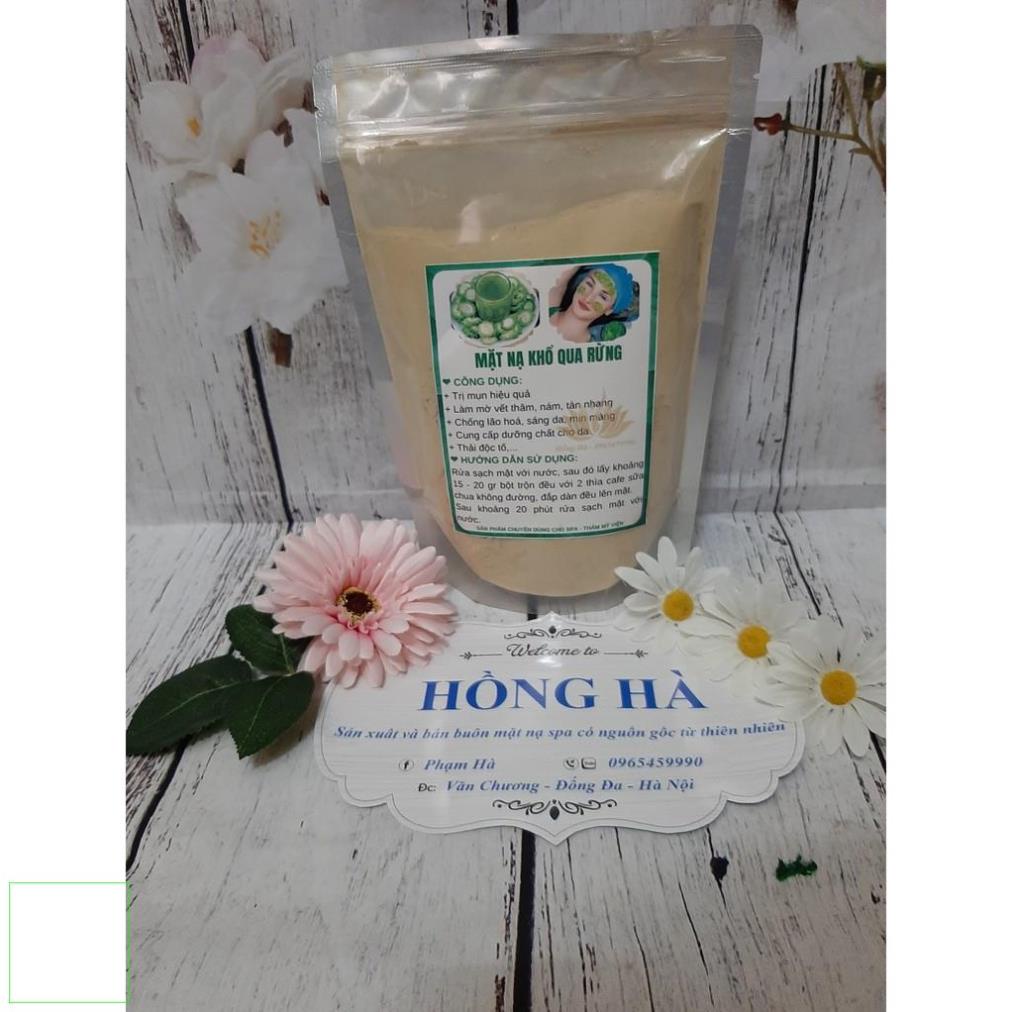 1kg bột mặt nạ khổ qua rừng Ngừa mụn handmade