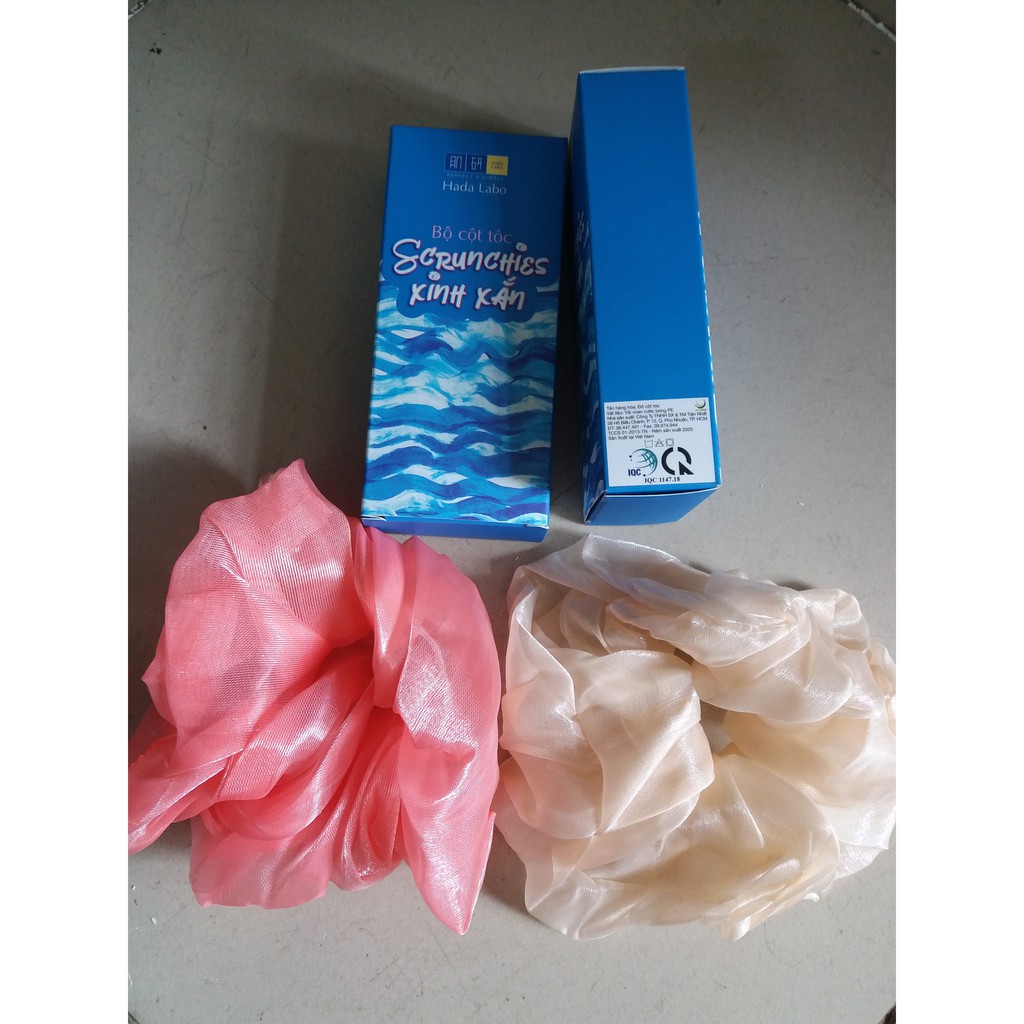 Bộ 2 cột tóc Scrunchies xinh xắn