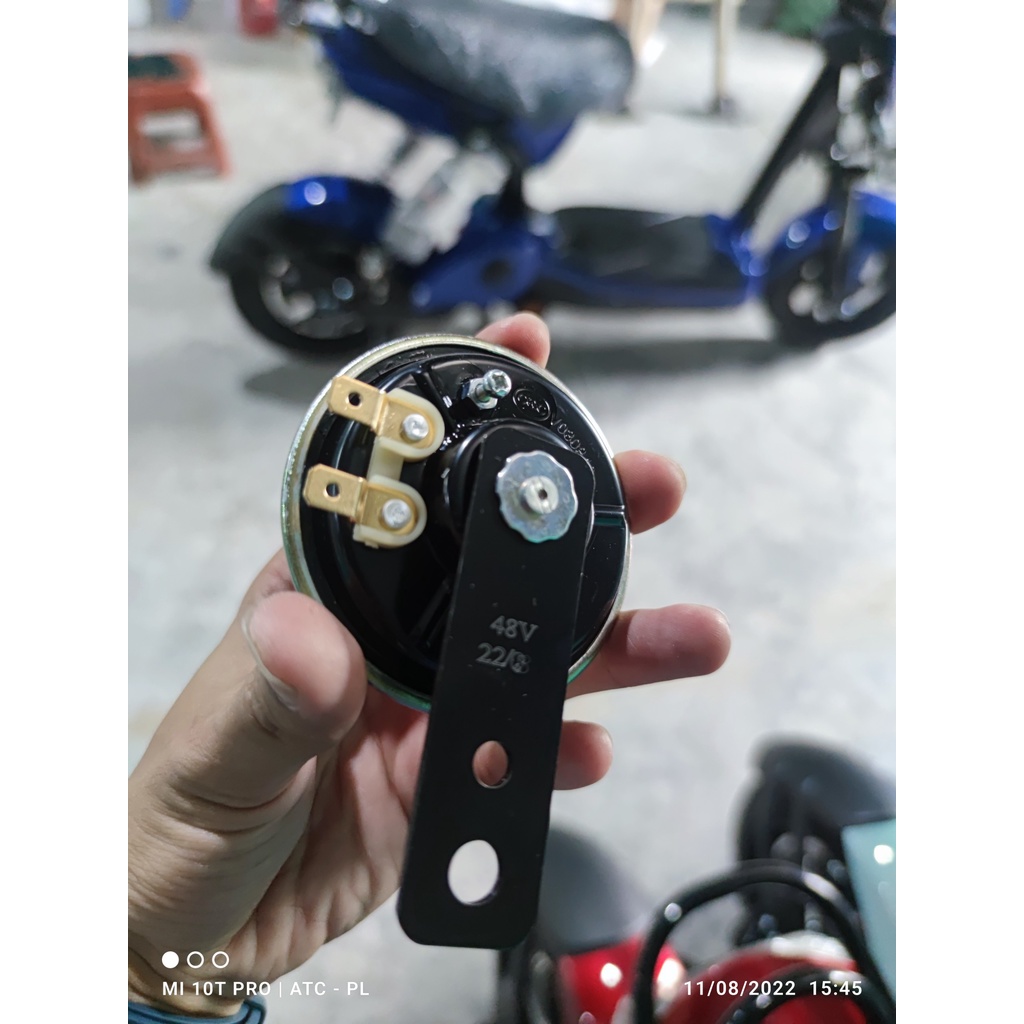 Còi xe máy, xe điện 12V 48V âm thanh lớn, chống nước