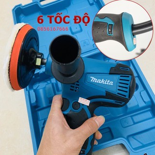 Máy chà nhám Makita Máy đánh bóng cầm tay 6 tốc độ Makita GV6010