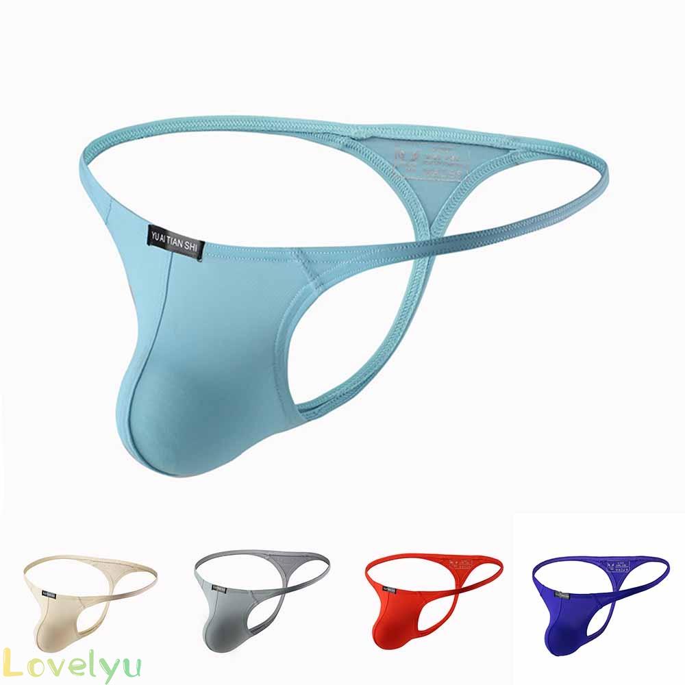 &lt;READY STOCK&gt;Men's Sex Sexy Shorts Sissy Suspender Bikini T-back Briefs Thong Bulge100% brand new！