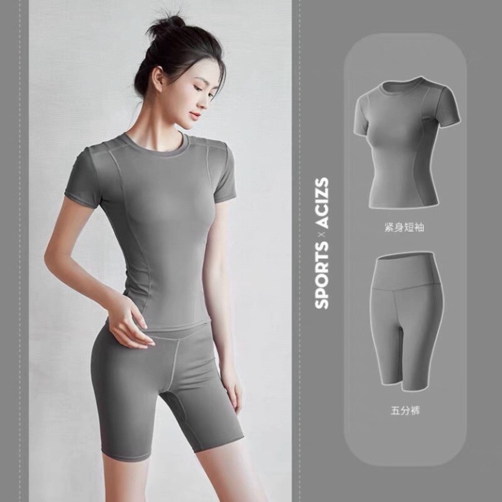 Set Đồ Tập Gym Gen Bụng Nâng Mông Co Giãn Thấm Hút Mồ Hôi Ôm Body Hót Nhất LUHAZO T3 MTDX&amp;MT5FK