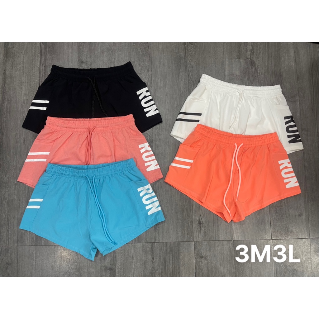 Quần shorts tập gym, chạy bộ nữ - quần đùi tập RUN 2 lớp