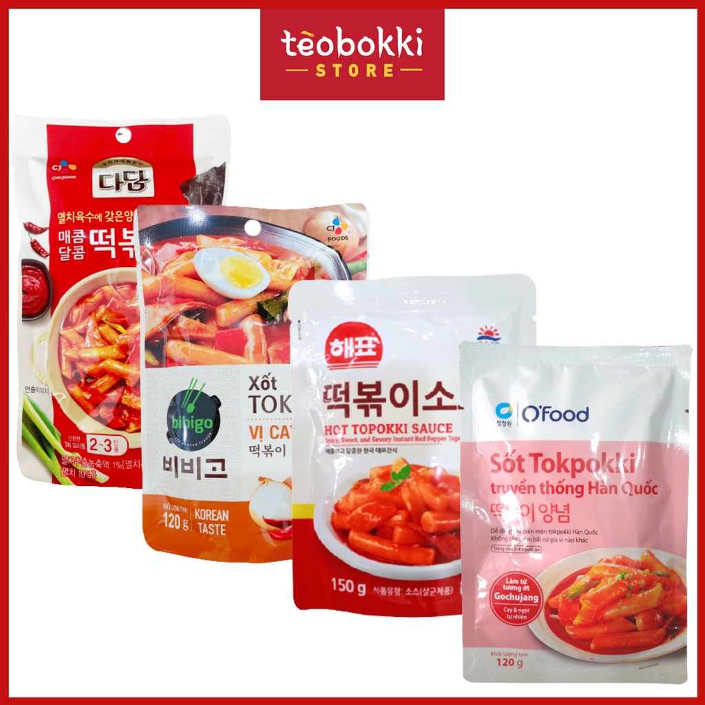 Mã GROXUAN1 giảm 8% đơn 150K Sốt nấu tokbokki Hàn Quốc