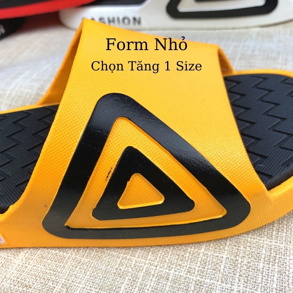 GH Dép nam nữ quai ngang phong cách unisex tam giác phối màu - đặt tiến 1 size 45 2