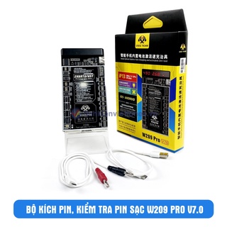 Bộ kích pin, kiểm tra pin sạc w209 pro v7.0
