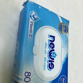 (NHẬP MÃ TKBSB7K GIẢM THÊM7K) Giâý ướt NEWIS 80 tờ