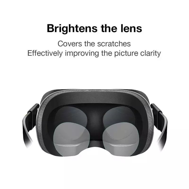 4pcs VR Lens Film for Oculus Quest 2 Accessories TPU Soft Protector Anti-sweat and Dust-proof