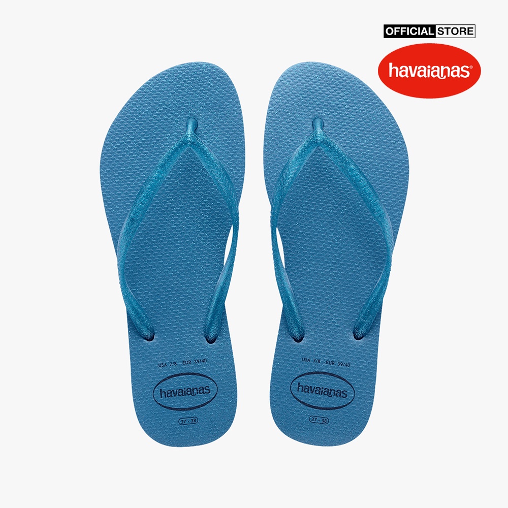 HAVAIANAS - Dép nữ Chinelo Feminino Slim Gloss