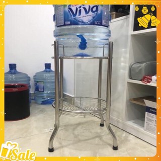 Kệ Để Bình Nước Suối Chất Liệu Inox 201 Bền Đẹp Chắc Chắn.