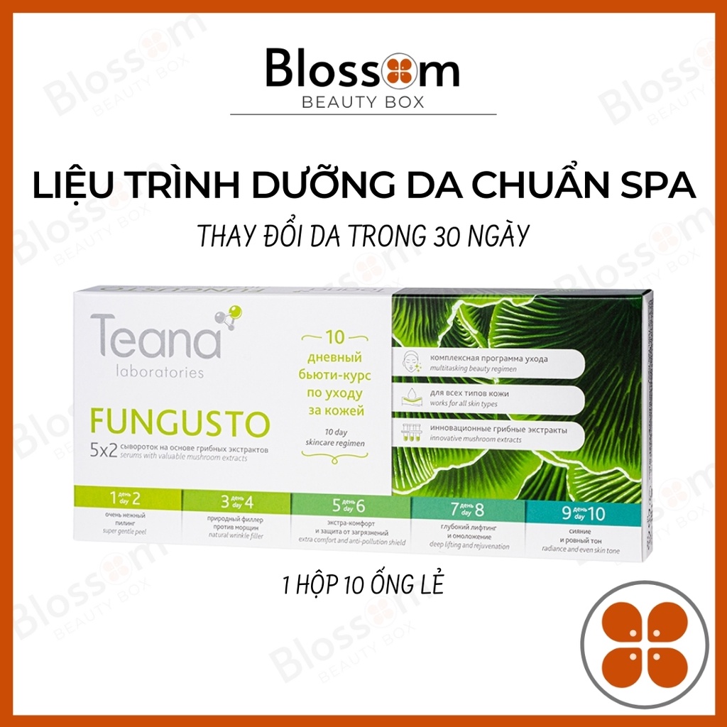 Liệu trình Peeling thay da Teana- đẹp trong 10 ngày FUNGUSTO Teana