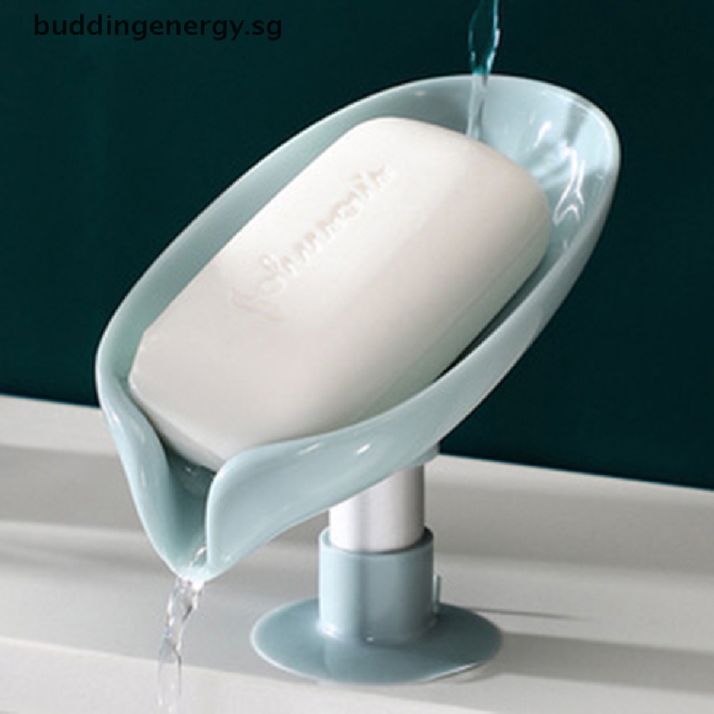 {BUDDI} Giá Đỡ Xà Phòng Hình Chiếc Lá Dành Cho Phòng Tắm {BUDDI}