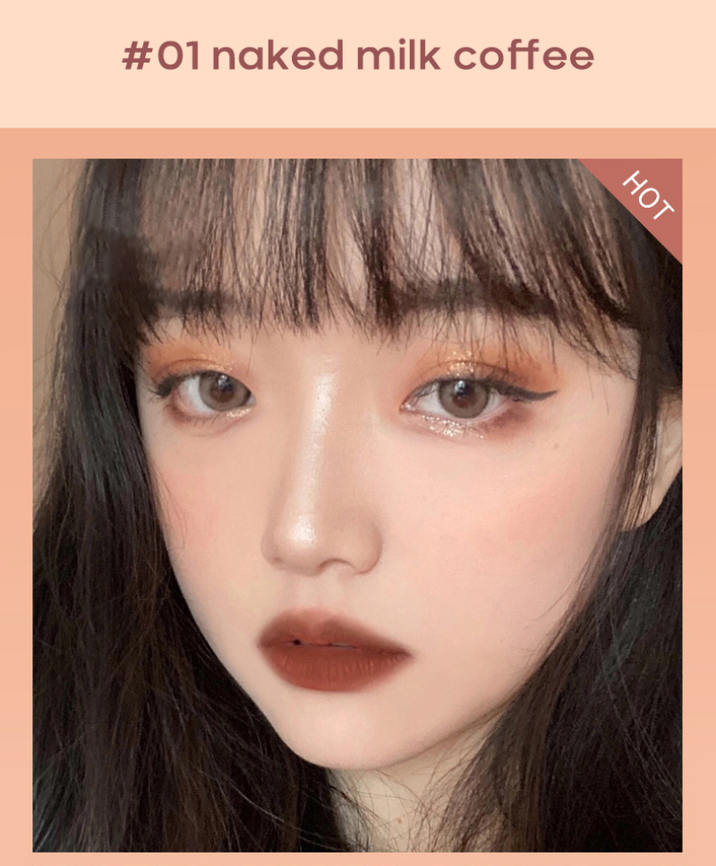 [Hàng mới về] Son Kem Lì Không Dính Cốc Lên Màu Chuẩn Phong Cách Nhật Bản | BigBuy360 - bigbuy360.vn