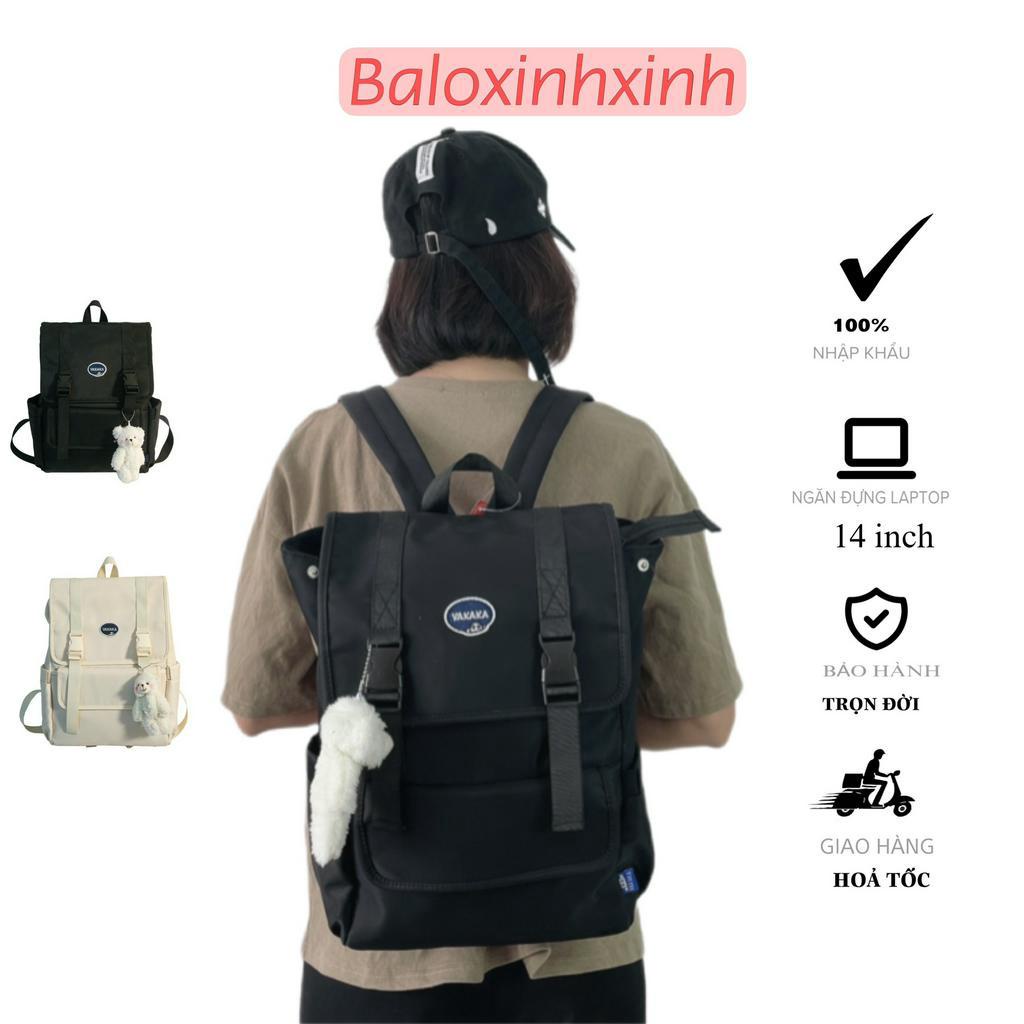 Balo Xinh Xinh phom vuông size nhỏ gọn cho nữ Vakaka đáng yêu hot trend đựng vừa laptop
