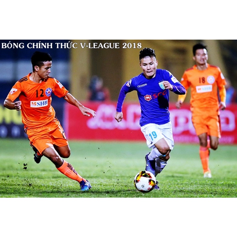 Bóng Đá Động Lực Thi Đấu V League UHV 2.07 Galaxy, Trái Banh Da Chính Hãng Tiêu Chuẩn FIFA QUALITY PRO