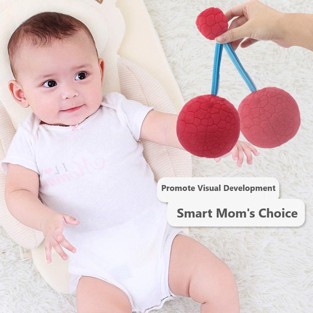 Đồ Chơi Bóng Vải Bông Di Động Luyện Tập Kích Thích Trí Thông Minh Cho Bé