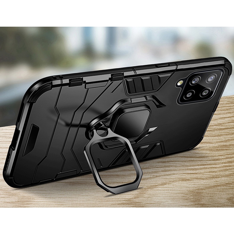 Ốp Lưng SAMSUNG GALAXY A22 4G, A22 5G, M32,M22 Chống Sốc Iron Man Màu Đen