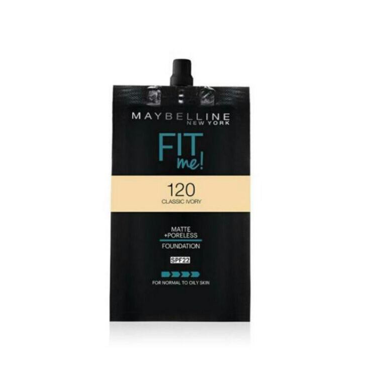 (hàng Mới Về) Kem Nền Maybelline Fit Me 5ml Chất Lượng Cao
