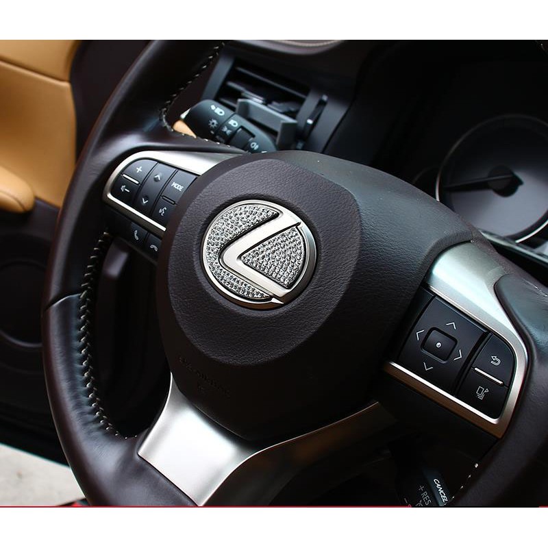 Miếng Dán Trang Trí Vô Lăng Xe Hơi Lexus Es200 Es300 Nx200