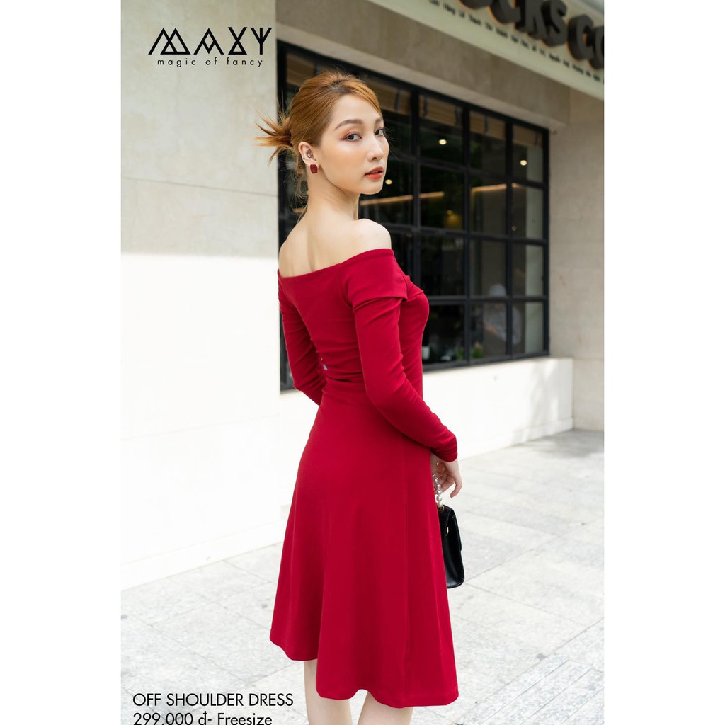 [Mã FAGREEN1505 giảm tới 30K đơn 99K] ĐẦM - OFFSHOLDER DRESS - Đầm trễ vai | BigBuy360 - bigbuy360.vn