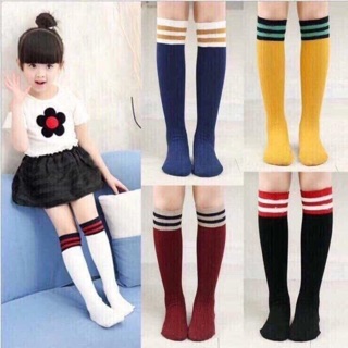 Set 5 đôi tất cao cổ ( tất đùi gối) cho bé gái 5 mầu