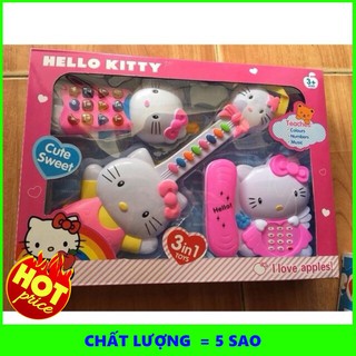 Bộ 3 nhạc cụ Kitty #1203 | TẠI TỪ LIÊM