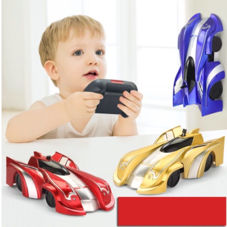 Đồ chơi Xe đua Leo tường chạy theo Ánh sáng - Xe đua chạy bằng Súng điều khiển tia Laser